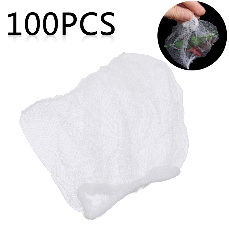 Set 100 túi lưới lọc rác Mini mới cho bồn rửa chén ☆Hengmatimevo