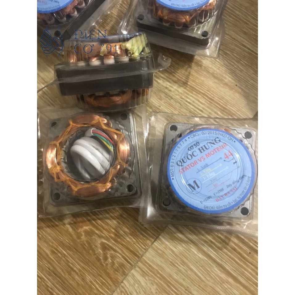 Cuộn dây SA QUAT thay thế cho quạt bàn , quat cây B4/  TRỤC 44 - Tròn  dày 2 cm