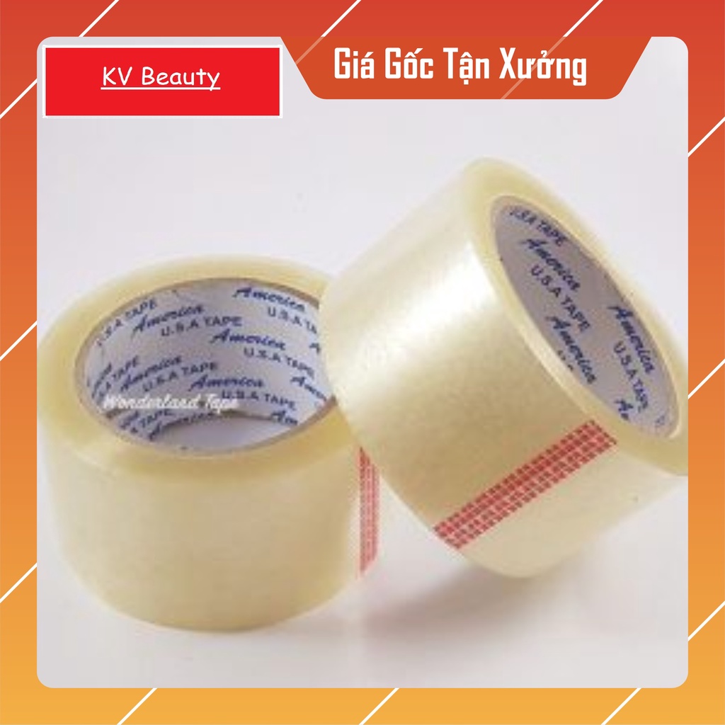 BĂNG KEO DÁN THÙNG 4F8 - 1,2 KG (200YARD)/6 CUỘN/CÂY