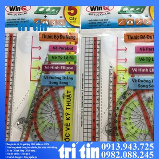 (Hàng cao cấp sẵn hàng, giá sỉ)❣️𝑭𝒓𝒆𝒆𝒔𝒉𝒊𝒑❣️ Thước bộ dẻo WinQ T - 160 ( 5 cây )