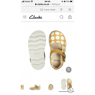 Giày Clarks bé gái!