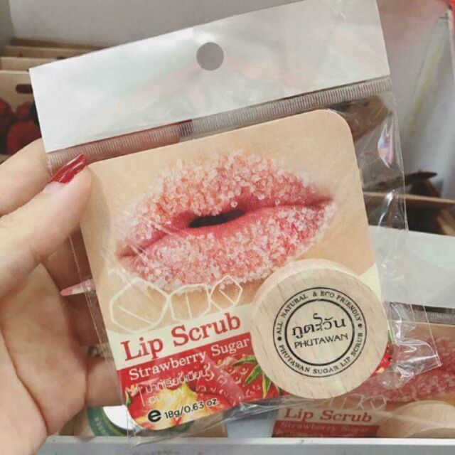 TẨY  DA CHẾT  MÔI  PHUTAWAN