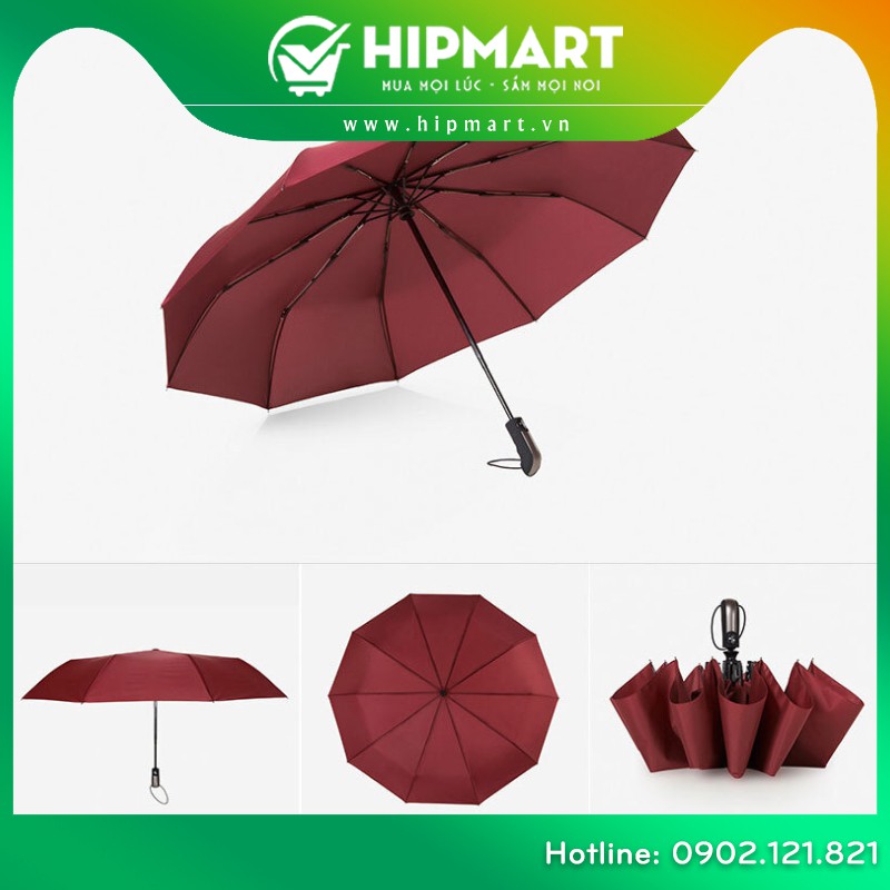 Ô Dù Tự Động Gấp Gọn Đóng Mở 2 Chiều Xuất Nhật Cao Cấp