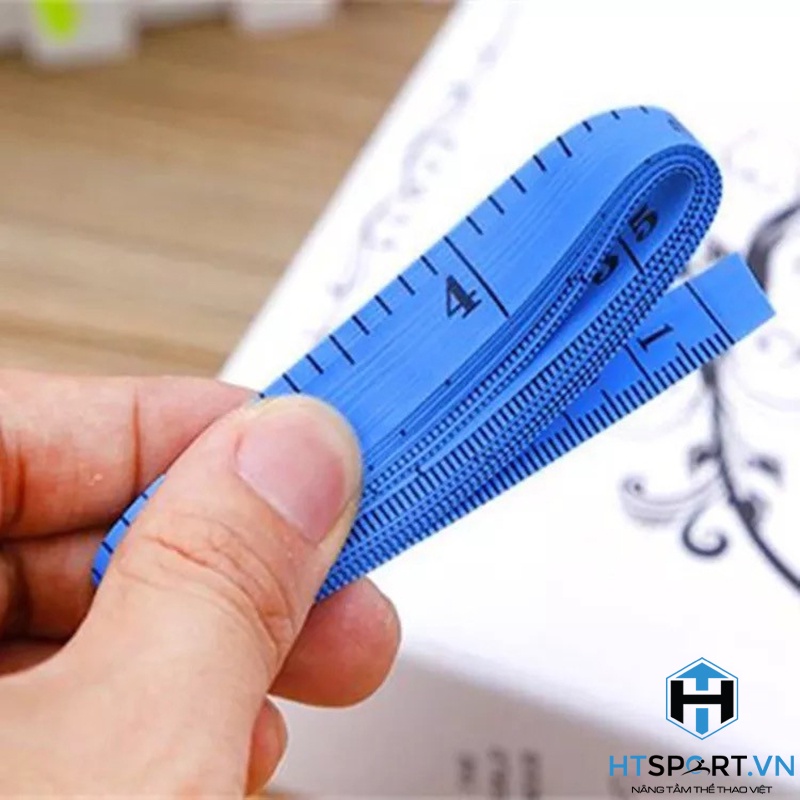 Thước Dây Mềm 1.5M, Thước Đo Eo Bụng Chiều Cao May Đồ Tiện Lợi Nhiều Màu