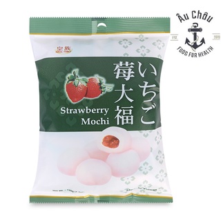 Bánh mochi Đài Loan kem lạnh Royal Family sweet dẻo ngon vị dâu tây ít calo 120g 9 bánh
