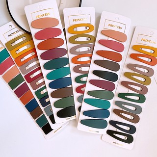 Set 2 kẹp tóc nhựa mix mẫu