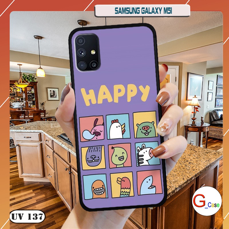 Ốp lưng Samsung Galaxy M51 - Lưng nhám chống trầy
