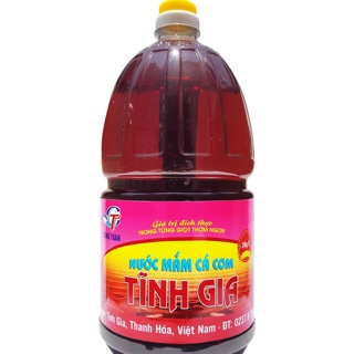Nước mắm cốt cá cơm tĩnh gia - can độ đạm 20