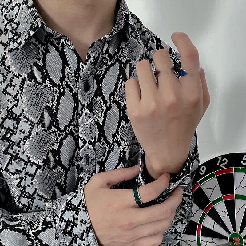 Nhẫn Hở Màu Xanh Lá Cây Phong Cách Hiphop Đường Phố Đơn Giản Thời Trang Cho Nam Và Nữ