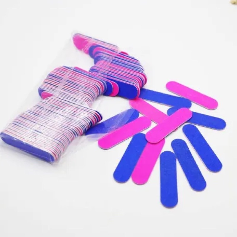 Set 100 dũa mini NailBox siêu rẻ