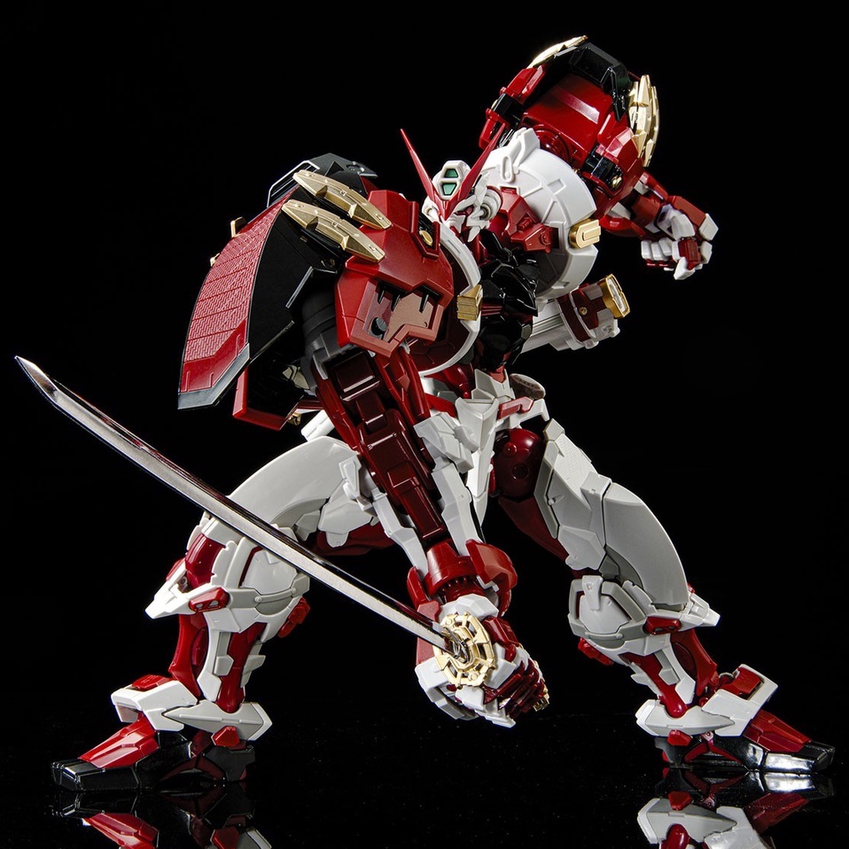 Mô hình lắp ráp Gunpla - BANDAI - Hi-Resolution Model 1/100 Gundam Astray Red Frame Powered Red
