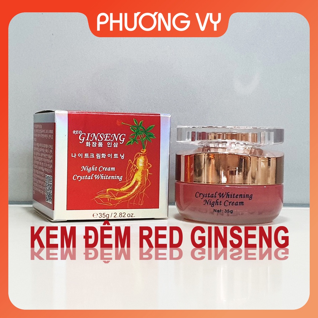 [CHÍNH HÃNG] Kem Hồng Sâm Red Ginseng, làm sạch nám tàn nhang và dưỡng trắng da nhân sâm, kem sâm, mỹ phẩm Ginseng.