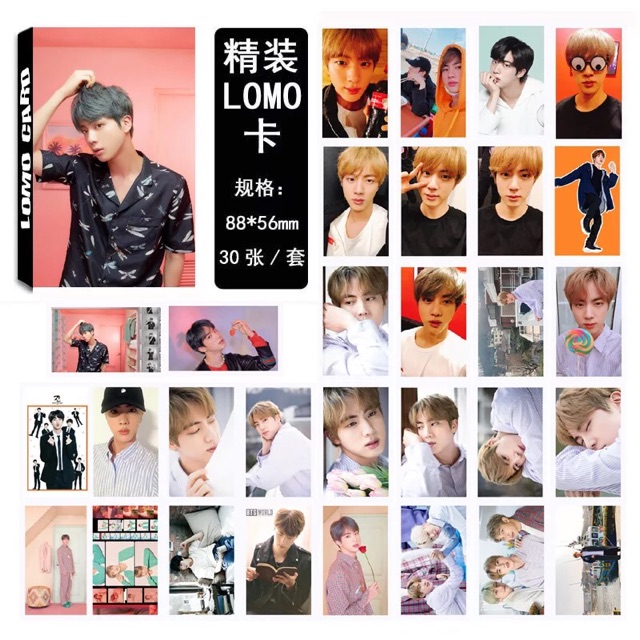 Lomo BTS MAP OF THE SOUL PERSONA (30 tấm hộp giấy