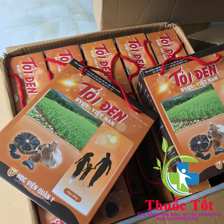 [Chính Hãng] Tỏi đen Học viện Quân Y - hộp 500g | BigBuy360 - bigbuy360.vn