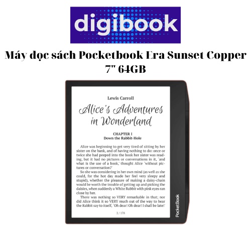 Máy đọc sách Pocketbook Era Sunset Copper 7 64GB thumbnail