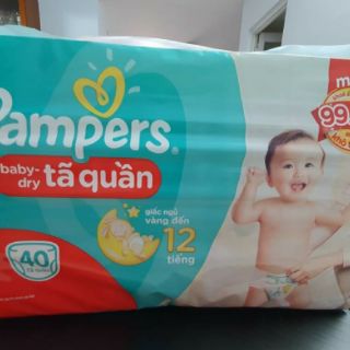 Tã Quần Pampers Size M 40 Miếng
