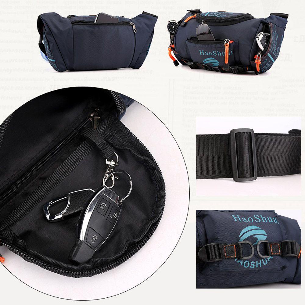 Túi Đeo Chéo Ngực / Hông Vải Oxford Cỡ Lớn Chống Thấm Nước Thời Trang Cho Nam Và Nữ