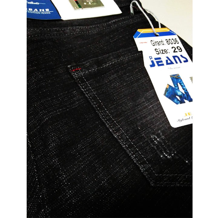 Quần Bò Nam Đen Xước Nhẹ Dáng Ôm Body | BigBuy360 - bigbuy360.vn