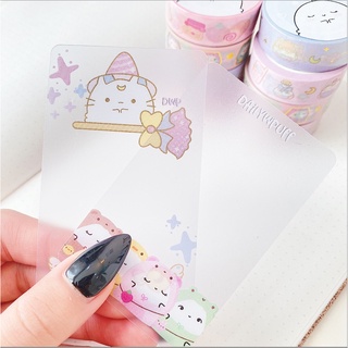 Tấm dự trữ Washi tape / Washi card