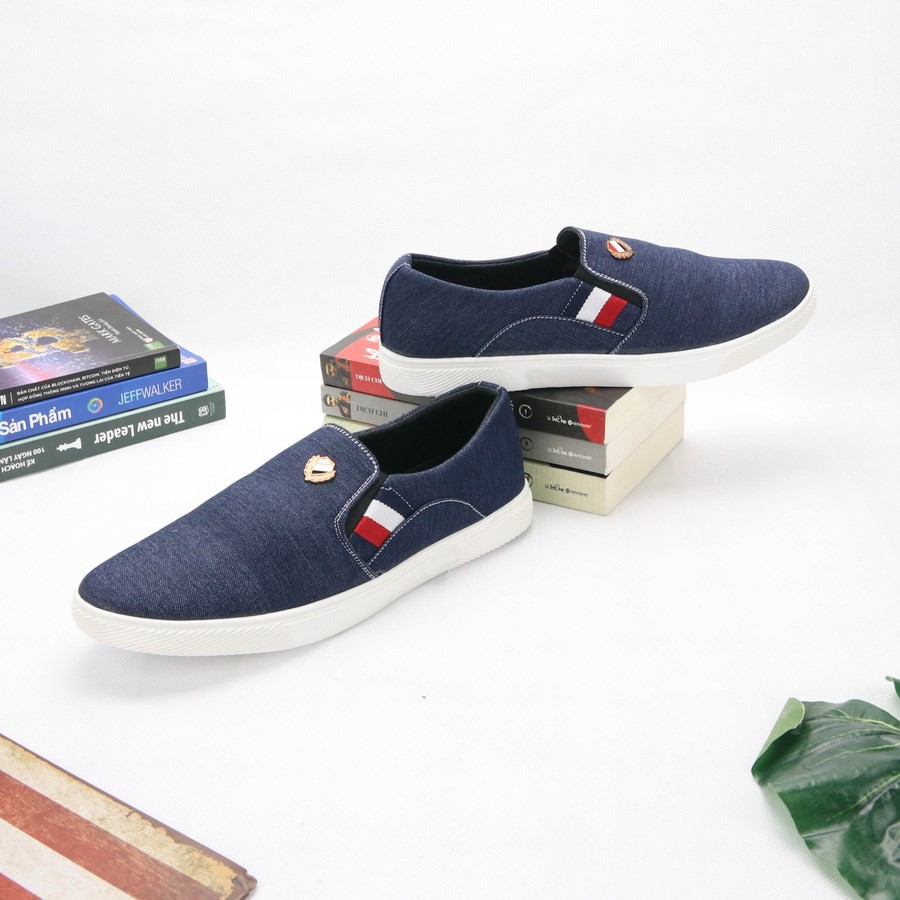 Giày lười nam đen HN361 shop Hân Nhi chuyên giày mọi nam đẹp | BigBuy360 - bigbuy360.vn