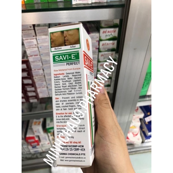 Kem bôi dưỡng da SAVI - E