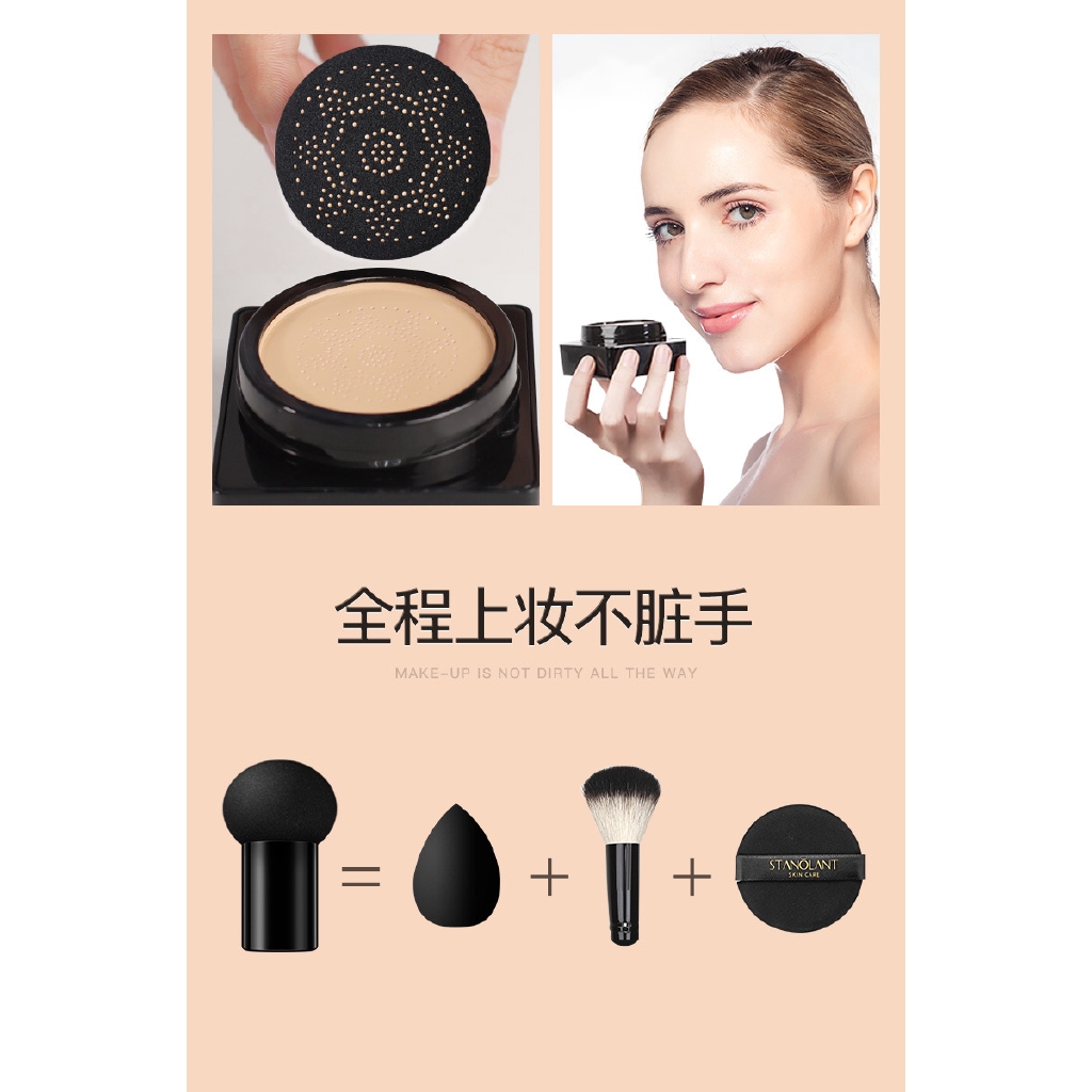 Kem Nền Bb Air Cushion Che Khuyết Điểm Kèm Mút Trang Điểm Hình Nấm