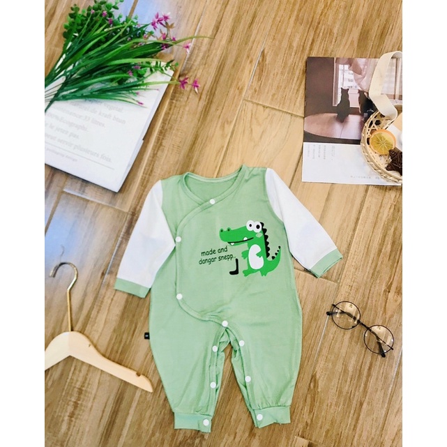 Body dài in hình thú,,chất vải thun lạnh cho bé trai và bé gái size