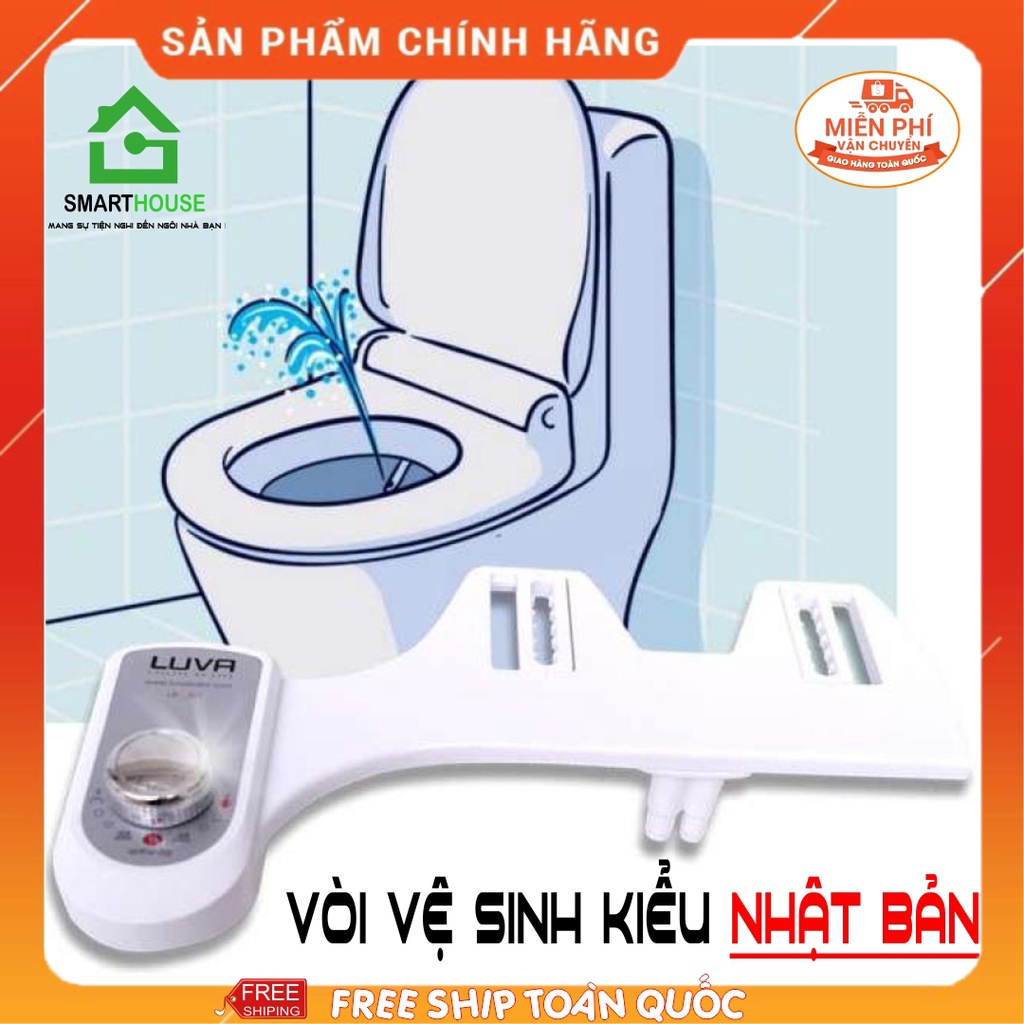 Vòi vệ sinh thông minh LUVABIDET - LB201 ( 2 vòi phun, bản nâng cấp mới nhất ) Bảo hành chính hãng 3 năm