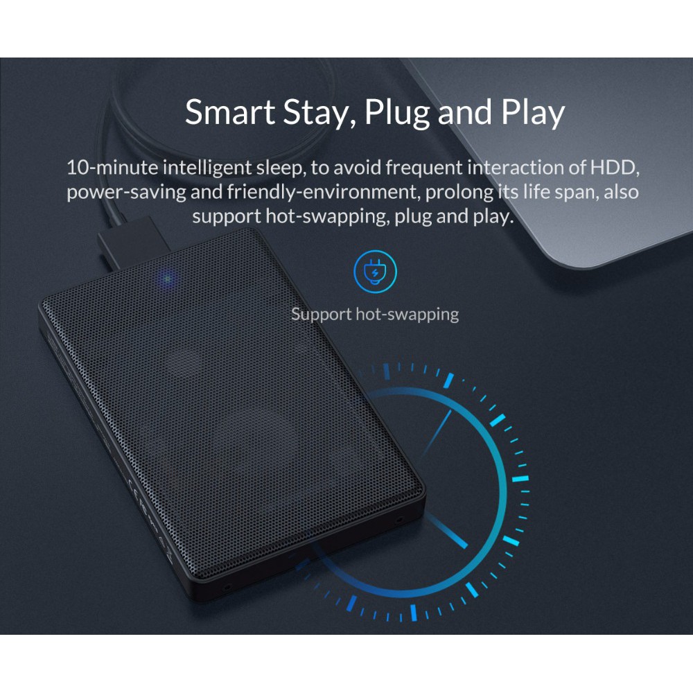 Hộp Đựng Ổ Cứng Ngoài Orico 2.5 Inch Sata Sang Usb 3.1 3.0 Type C 2 4 Tb Cho Samsung Seagate Ssd | BigBuy360 - bigbuy360.vn