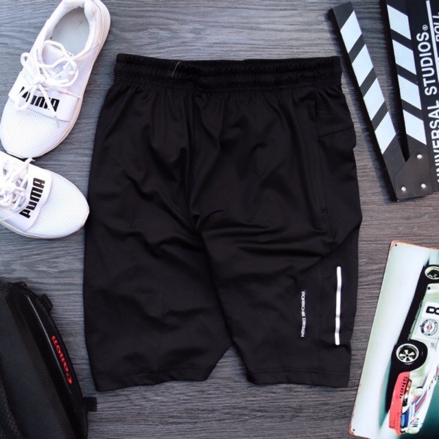 Quần Short Thể Thao Nam In Chữ, Quần Tập Gym Nam Có Túi Khóa [Ảnh Chụp Thật] - OQ009 | BigBuy360 - bigbuy360.vn