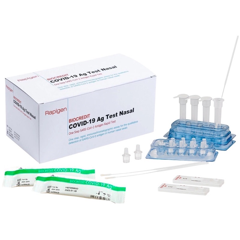 [Chính Hãng] Bộ Kit test nhanh Biocredit COVID-19 Ag Test Nasal - Nhập Khẩu Hàn Quốc