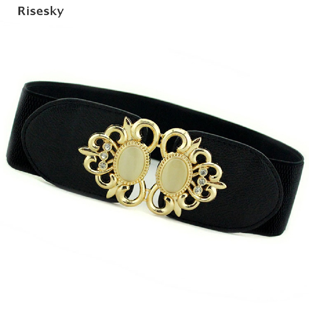 Thắt lưng co giãn thiết kế cổ điển thời trang cho nữ