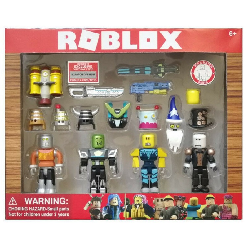 Roblox Game Figma Oyuncak Champion Robot Mermaid Playset Mini Action Figure Toy Action Figurines