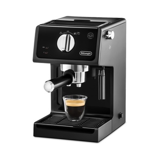 Máy pha cà phê Delonghi ECP31.21 - 15 Bar, 1.1 L, Vòi Hơi Cappuccino, 3 Phin Lọc, Màu Đen - Bảo hành 12 tháng