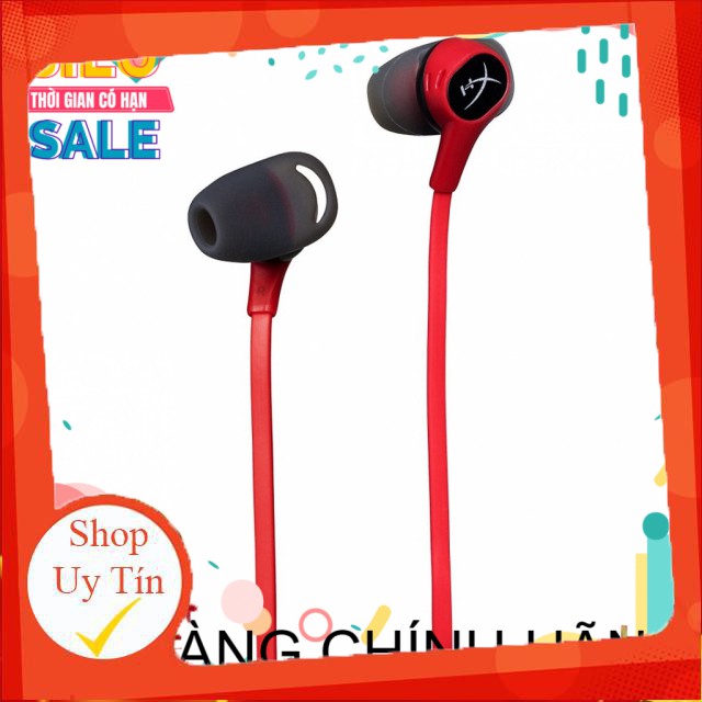 Tai nghe Kingston HyperX Cloud EARBUDS Gaming- HX-HSCEB-RD Chơi Game Tốt - Hàng Chính Hãng Liên hệ mua hàng 084.209.1989