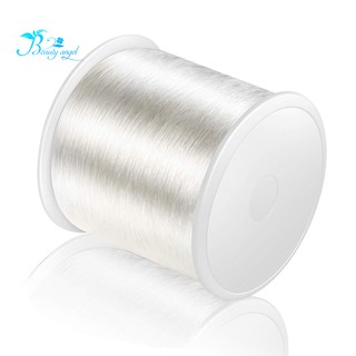 Cuộn dây cước 100m co giãn làm vòng tay chuỗi hạt pha lê