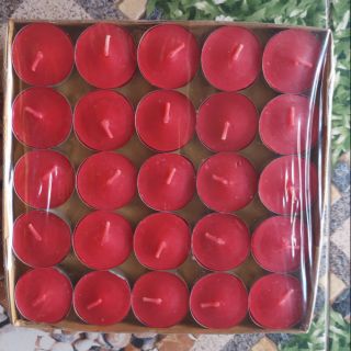 100 viên đèn cầy nắp nhôm