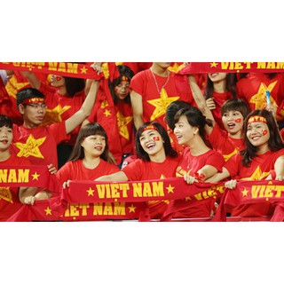 Băng rôn cầm tay cổ vũ bóng đá