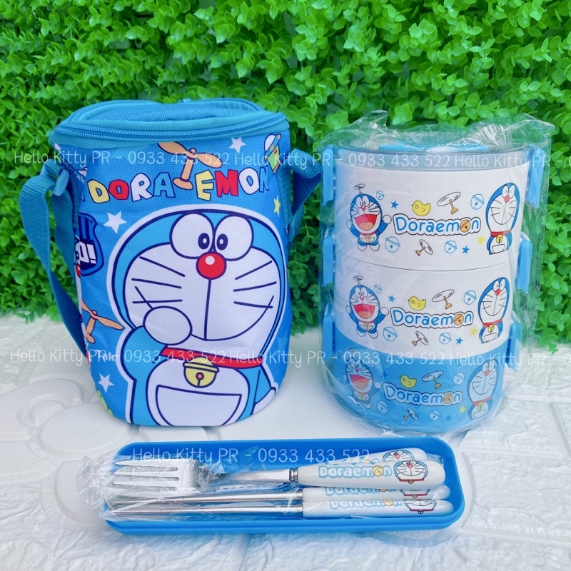 Túi giữ nhiệt Hello Kitty - Doremon Doraemon