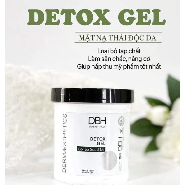 Mặt nạ thanh lọc thải độc DBH DETOX GEL - Chính hãng