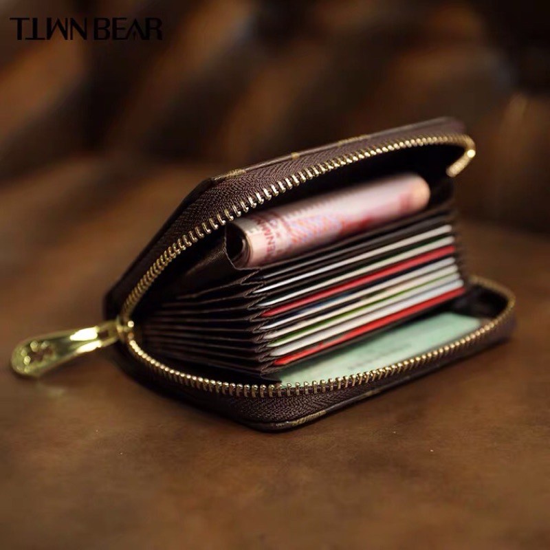 Ví Ngắn Gấu TTWN  cái bóp ví nữ mini Cái ví ttwn bear