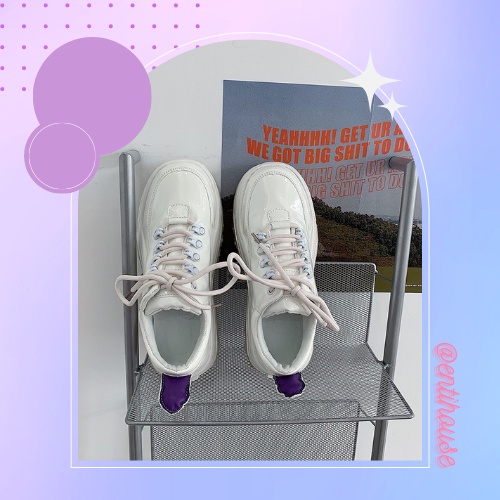 {HCM / CÓ SẴN / ẢNH THẬT} GIÀY THỂ THAO SNEAKERS CHO NỮ MÀU TRẮNG THỜI TRANG HÀN QUỐC CAO CẤP SIZE 37