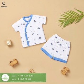 Bộ cộc tay moon petit cho bé