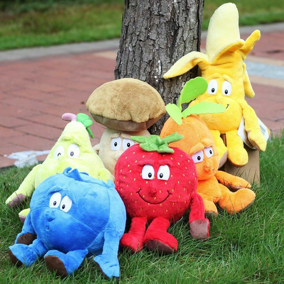 Thú nhồi bông hình rau củ quả kích thước tùy chọn có thể dùng làm gối