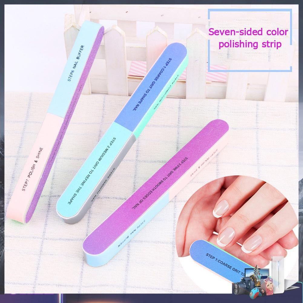 [Hàng mới về] Dũa móng tay bảy vị trí chất lượng cao tiện lợi