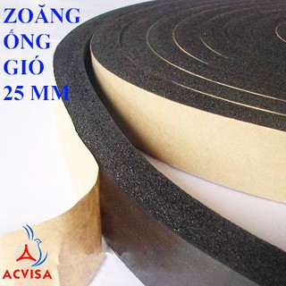 Zoăng ống gió bản 25 - 30mm/ Gioăng xốp / Gioăng cao su xốp (Mua càng nhiều giá càng tốt)