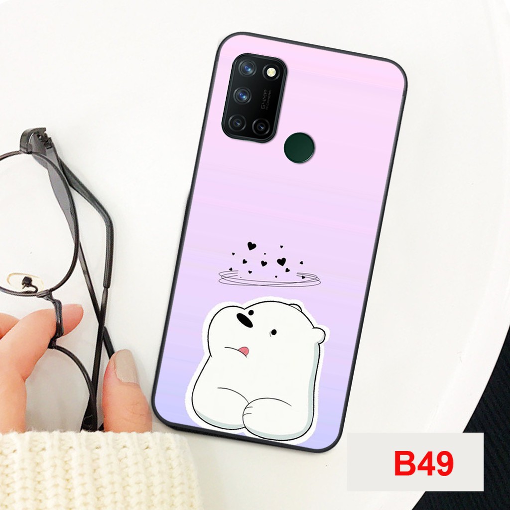 ỐP LƯNG OPPO REALME 7I/C17 HÌNH GẤU BEER SIÊU DỄ THƯƠNG