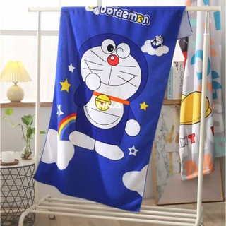 Khăn tắm mềm mại in hình Doraemon 3 dễ thương