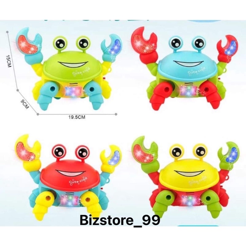 ĐỒ CHƠI CON CUA CHẠY PIN CÓ NHẠC PHÁT SÁNG