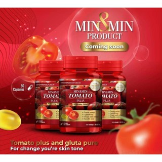 Viên uống trắng da min and min Tomato Plus Whitening Blink Thái Lan